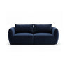 Moso 3-Sitzer Sofa aus Samt in Königsblau (Bluvel 86), 190x95 cm von Ferrani Interiors – Bild 1