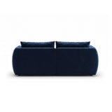 Moso 3-Sitzer Sofa aus Samt in Königsblau (Bluvel 86), 190x95 cm von Ferrani Interiors – Bild 6