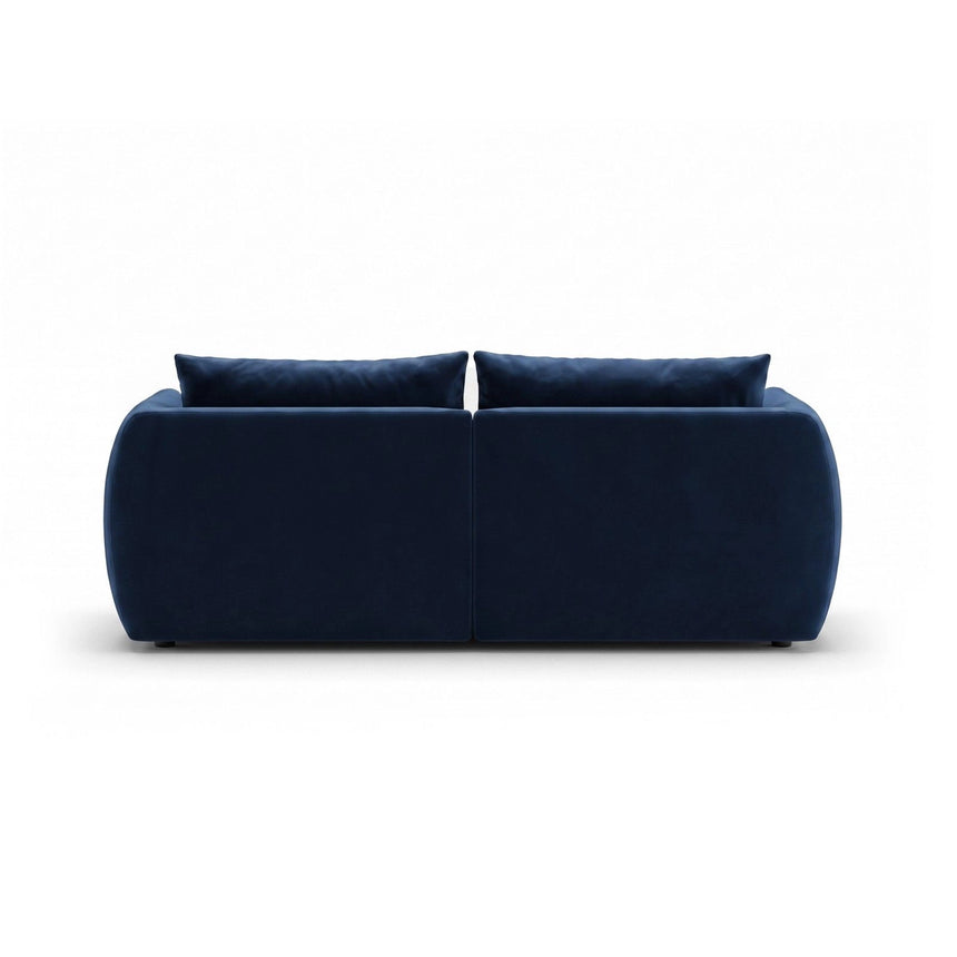 Moso 3-Sitzer Sofa aus Samt in Königsblau (Bluvel 86), 190x95 cm von Ferrani Interiors – Bild 6