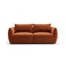 Moso 3-Sitzer Sofa aus Samt in Terrakotta (Bluvel 4215), 190x95 cm von Ferrani Interiors – Bild 1
