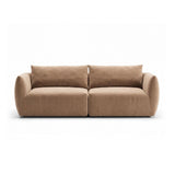 Moso 4-Sitzer Sofa aus Samt in Beige (Bluvel 28), 230x95 cm von Ferrani Interiors – Bild 1