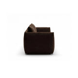 Moso 4-Sitzer Sofa aus Samt in Dunkelbraun (Bluvel 48), 230x95 cm von Ferrani Interiors – Bild 5