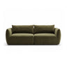 Moso 4-Sitzer Sofa aus Samt in Grün (Bluvel 77), 230x95 cm von Ferrani Interiors – Bild 1