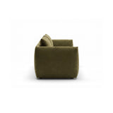 Moso 4-Sitzer Sofa aus Samt in Grün (Bluvel 77), 230x95 cm von Ferrani Interiors – Bild 5