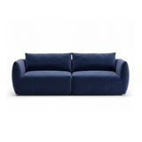 Moso 4-Sitzer Sofa aus Samt in Königsblau (Bluvel 86), 230x95 cm von Ferrani Interiors – Bild 1
