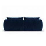 Moso 4-Sitzer Sofa aus Samt in Königsblau (Bluvel 86), 230x95 cm von Ferrani Interiors – Bild 6
