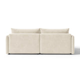 Orta 3-Sitzer Ecksofa links mit Schlaffunktion, ausklappbar, aus Samt, 215x151 cm von Ferrani Interiors – Bild 5