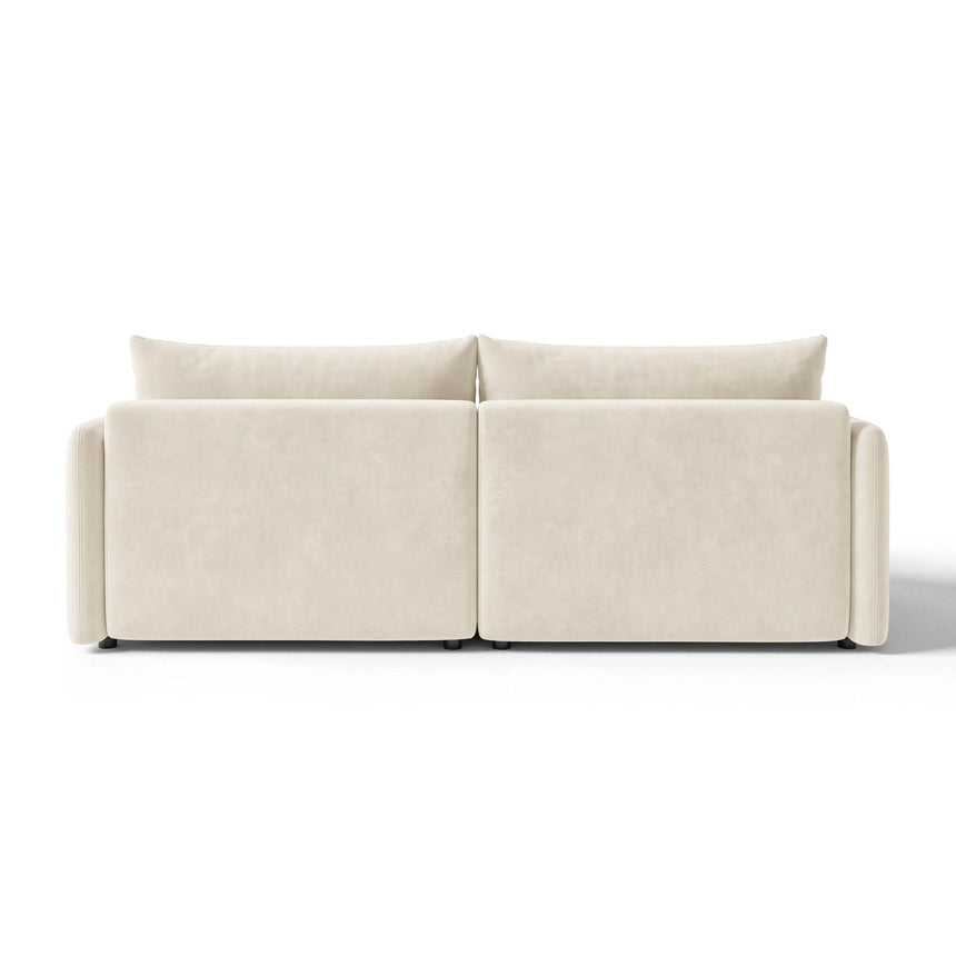 Orta 3-Sitzer Ecksofa links mit Schlaffunktion, ausklappbar, aus Samt, 215x151 cm von Ferrani Interiors – Bild 5