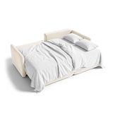 Orta 3-Sitzer Ecksofa rechts mit Schlaffunktion, ausklappbar, aus Samt, 215x151 cm von Ferrani Interiors – Bild 4