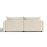 Orta 3-Sitzer Ecksofa rechts mit Schlaffunktion, ausklappbar, aus Samt, 215x151 cm von Ferrani Interiors – Bild 5