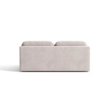 Ravello 3-Sitzer Sofa mit Schlaffunktion, ausklappbar, aus Samt in Hellgrau (Salvador 16), 202x110 cm von Ferrani Interiors – Bild 4