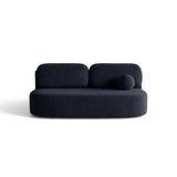 Ravello 3-Sitzer Sofa mit Schlaffunktion, ausklappbar, aus Samt in Königsblau (Salvador 05), 202x110 cm von Ferrani Interiors – Bild 1
