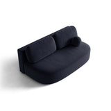 Ravello 3-Sitzer Sofa mit Schlaffunktion, ausklappbar, aus Samt in Königsblau (Salvador 05), 202x110 cm von Ferrani Interiors – Bild 3