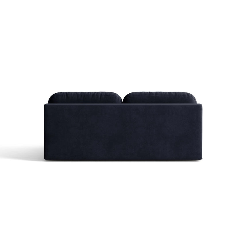 Ravello 3-Sitzer Sofa mit Schlaffunktion, ausklappbar, aus Samt in Königsblau (Salvador 05), 202x110 cm von Ferrani Interiors – Bild 4