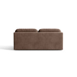 Ravello 3-Sitzer Sofa mit Schlaffunktion, ausklappbar, aus Samt in Schokobraun (Salvador 4), 202x110 cm von Ferrani Interiors – Bild 4