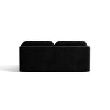 Ravello 3-Sitzer Sofa mit Schlaffunktion, ausklappbar, aus Samt in Schwarz (Salvador 19), 202x110 cm von Ferrani Interiors – Bild 4