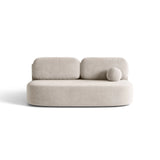 Ravello 3-Sitzer Sofa mit Schlaffunktion, ausklappbar, aus Samt oder Strukturstoff, 202x110 cm von Ferrani Interiors – Bild 1