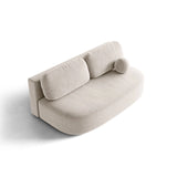 Ravello 3-Sitzer Sofa mit Schlaffunktion, ausklappbar, aus Samt oder Strukturstoff, 202x110 cm von Ferrani Interiors – Bild 3