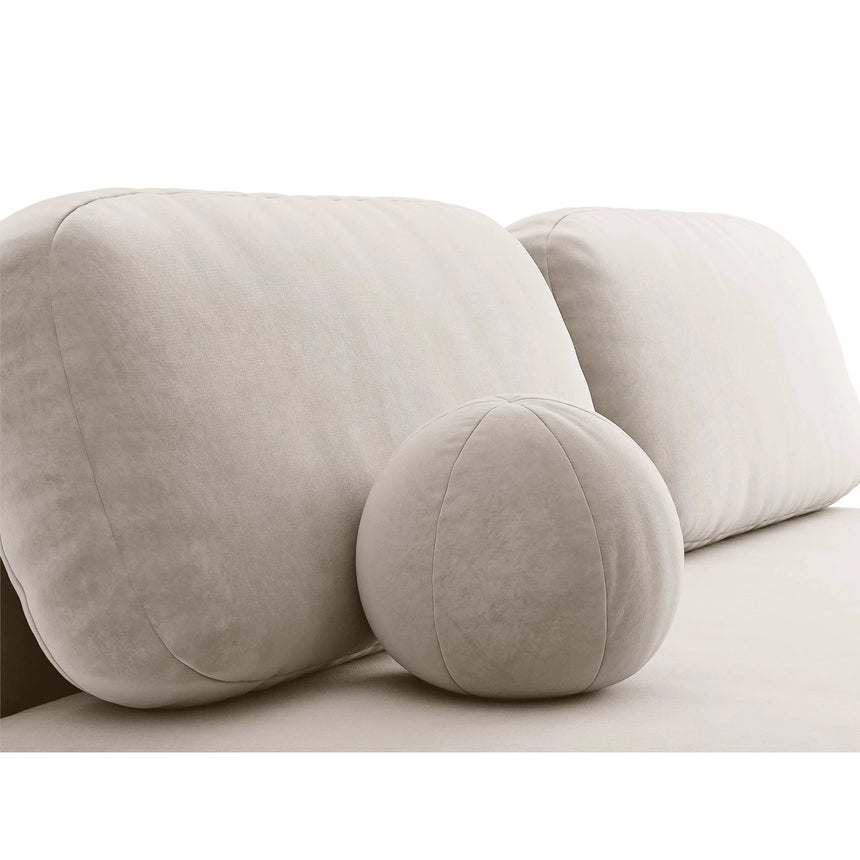 Ravello 3-Sitzer Sofa mit Schlaffunktion, ausklappbar, aus Samt oder Strukturstoff, 202x110 cm von Ferrani Interiors – Bild 7