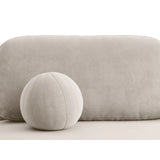 Ravello 3-Sitzer Sofa mit Schlaffunktion, ausklappbar, aus Samt oder Strukturstoff, 202x110 cm von Ferrani Interiors – Bild 8