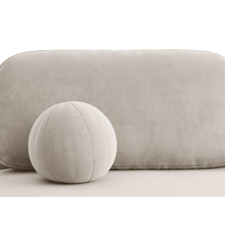 Ravello 3-Sitzer Sofa mit Schlaffunktion, ausklappbar, aus Samt oder Strukturstoff, 202x110 cm von Ferrani Interiors – Bild 8