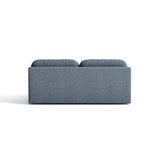 Ravello 3-Sitzer Sofa mit Schlaffunktion, ausklappbar, aus Strukturstoff in Blau meliert (Baltimore Marine), 202x110 cm von Ferrani Interiors – Bild 4