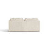Ravello 3-Sitzer Sofa mit Schlaffunktion, ausklappbar, aus Strukturstoff in Hellbeige (Baltimore Sand), 202x110 cm von Ferrani Interiors – Bild 4
