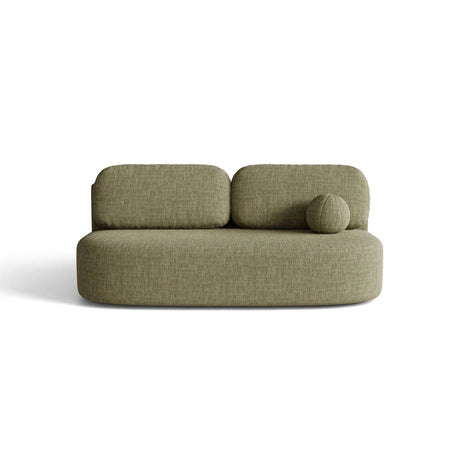 Ravello 3-Sitzer Sofa mit Schlaffunktion, ausklappbar, aus Strukturstoff in Oliv (Baltimore Pistachio), 202x110 cm von Ferrani Interiors – Bild 1