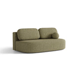 Ravello 3-Sitzer Sofa mit Schlaffunktion, ausklappbar, aus Strukturstoff in Oliv (Baltimore Pistachio), 202x110 cm von Ferrani Interiors – Bild 2