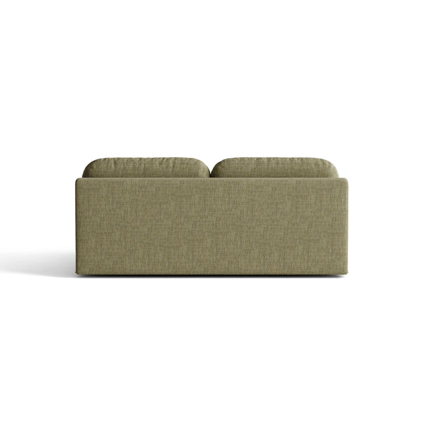 Ravello 3-Sitzer Sofa mit Schlaffunktion, ausklappbar, aus Strukturstoff in Oliv (Baltimore Pistachio), 202x110 cm von Ferrani Interiors – Bild 4