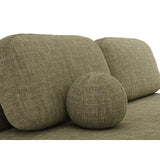 Ravello 3-Sitzer Sofa mit Schlaffunktion, ausklappbar, aus Strukturstoff in Oliv (Baltimore Pistachio), 202x110 cm von Ferrani Interiors – Bild 7