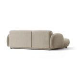 Treviso 3-Sitzer Ecksofa links aus Samt oder Boucle, 216x148 cm von Ferrani Interiors – Bild 5