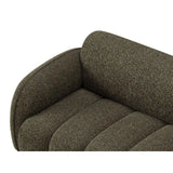 Treviso 3-Sitzer Ecksofa rechts aus Bouclé in Amazonasgrün (Miles Forest), 244x148 cm von Ferrani Interiors – Bild 7