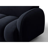 Treviso 3-Sitzer Ecksofa rechts aus Samt in Königsblau (Casino Deep Blue), 216x148 cm von Ferrani Interiors – Bild 6