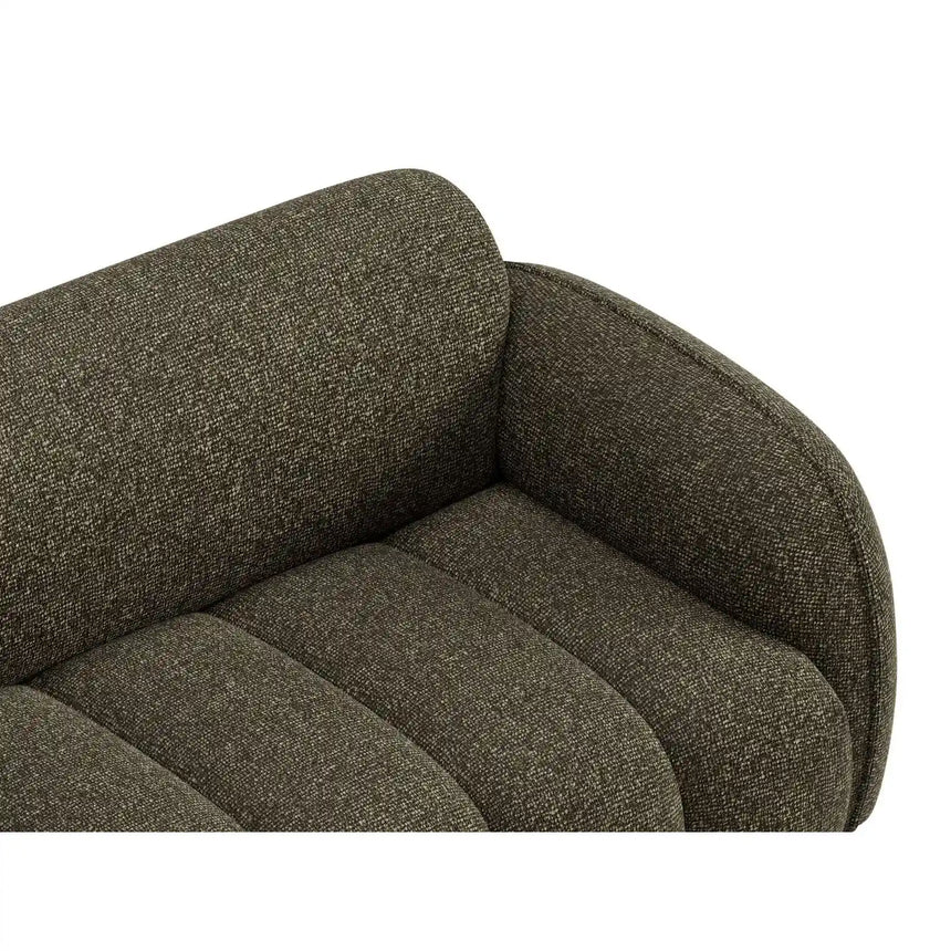 Treviso 3-Sitzer Sofa aus Bouclé in Amazonasgrün (Miles Forest), 196x88 cm von Ferrani Interiors – Bild 7