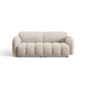 Treviso 3-Sitzer Sofa aus Bouclé in Beige meliert (Miles Sand), 196x88 cm von Ferrani Interiors – Bild 1