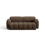 Treviso 3-Sitzer Sofa aus Bouclé in Braun (Miles Chocolate), 196x88 cm von Ferrani Interiors – Bild 1