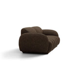 Treviso 3-Sitzer Sofa aus Bouclé in Braun (Miles Chocolate), 196x88 cm von Ferrani Interiors – Bild 4