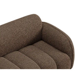 Treviso 3-Sitzer Sofa aus Bouclé in Braun (Miles Chocolate), 196x88 cm von Ferrani Interiors – Bild 7