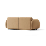 Treviso 3-Sitzer Sofa aus Samt in Mandelbeige (Casino Lion), 196x88 cm von Ferrani Interiors – Bild 5