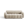 Treviso 3-Sitzer Sofa aus Samt oder Boucle, 196x88 cm von Ferrani Interiors – Bild 1