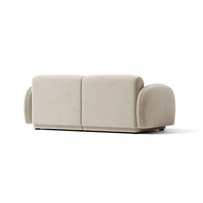 Treviso 3-Sitzer Sofa aus Samt oder Boucle, 196x88 cm von Ferrani Interiors – Bild 5
