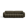 Treviso 4-Sitzer Sofa aus Bouclé in Amazonasgrün (Miles Forest), 244x88 cm von Ferrani Interiors – Bild 1