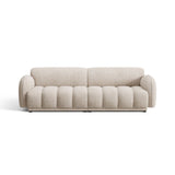 Treviso 4-Sitzer Sofa aus Bouclé in Beige meliert (Miles Sand), 244x88 cm von Ferrani Interiors – Bild 1