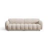 Treviso 4-Sitzer Sofa aus Bouclé in Beige meliert (Miles Sand), 244x88 cm von Ferrani Interiors – Bild 1