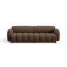 Treviso 4-Sitzer Sofa aus Bouclé in Braun (Miles Chocolate), 244x88 cm von Ferrani Interiors – Bild 1