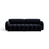 Treviso 4-Sitzer Sofa aus Samt in Königsblau (Casino Deep Blue), 244x88 cm von Ferrani Interiors – Bild 1