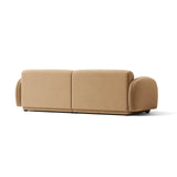 Treviso 4-Sitzer Sofa aus Samt in Mandelbeige (Casino Lion), 244x88 cm von Ferrani Interiors – Bild 5