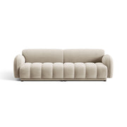Treviso 4-Sitzer Sofa aus Samt oder Boucle, 244x88 cm von Ferrani Interiors – Bild 1