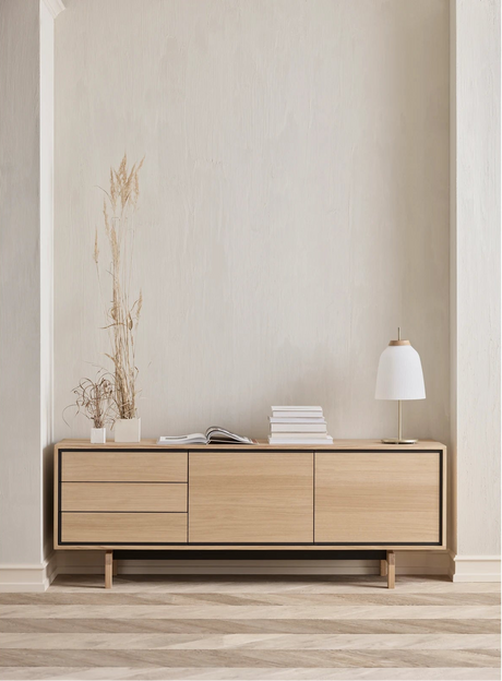 Floow Sideboard aus Eiche, geölt, 202x50 cm - ZEN ZONE Furniture